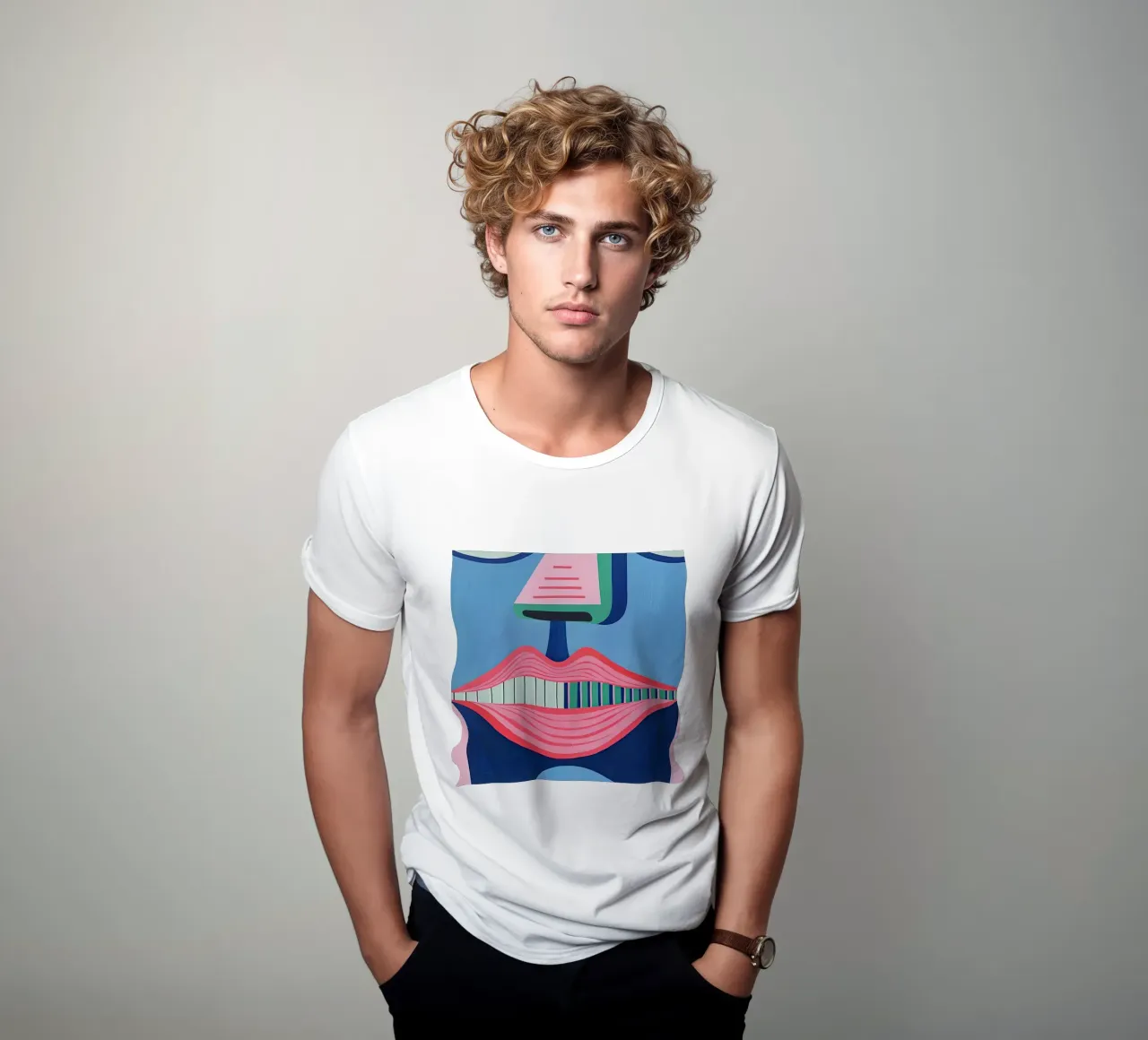 Labbra t-shirt da DaarbyN