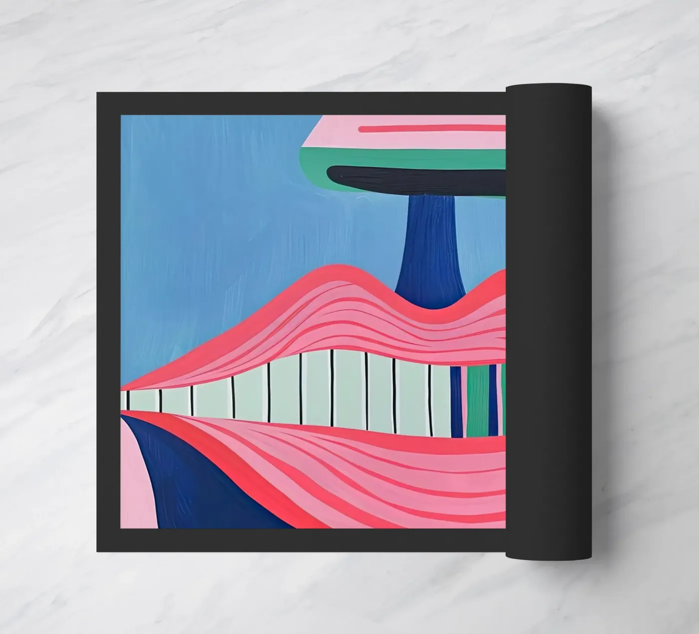 Lips doormat by DaarbyN