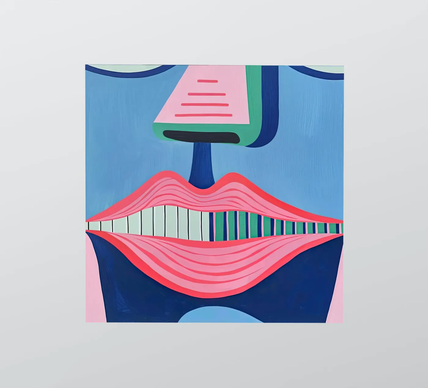 Lips sticker van DaarbyN