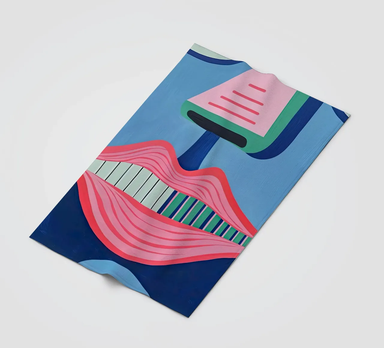 Labbra coperta in pile da DaarbyN