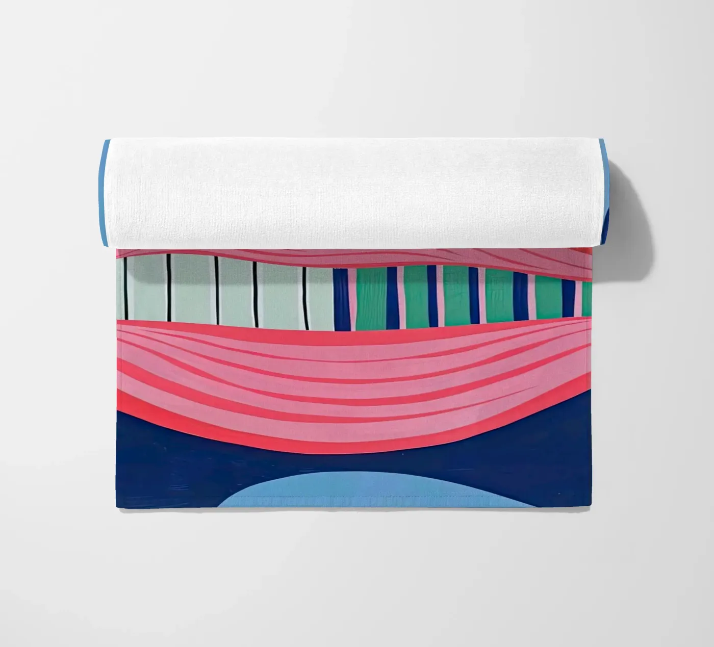 Lips beach towel by DaarbyN