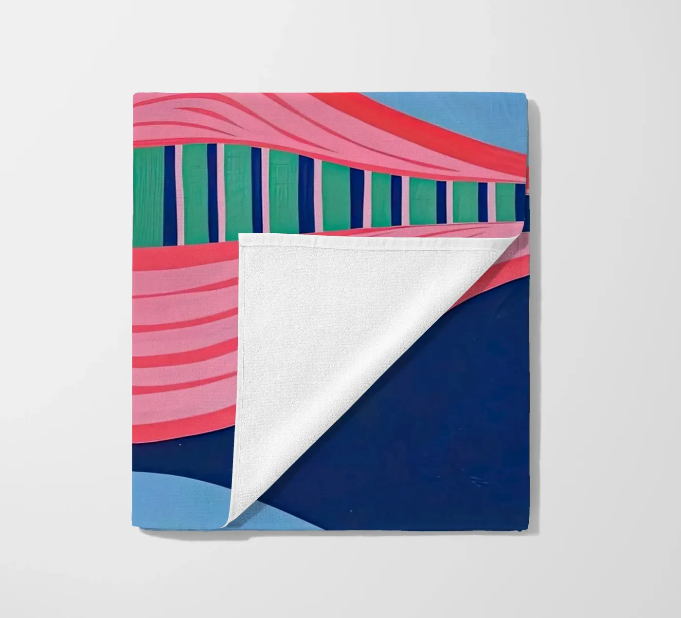 Lips beach towel by DaarbyN