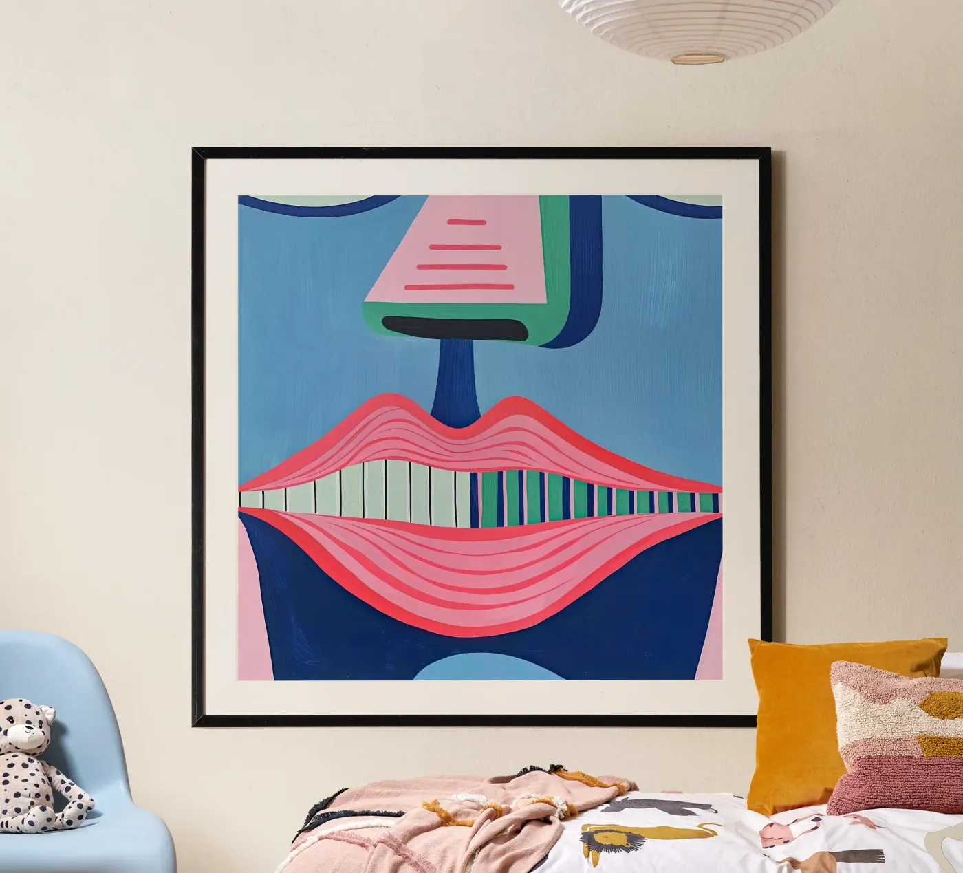 Lips poster by DaarbyN