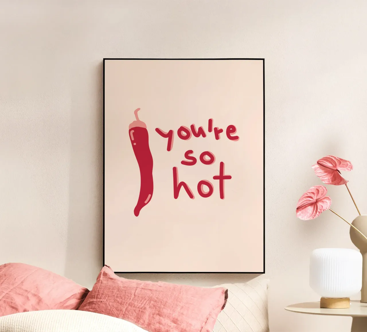 hot chili plexiglass da Illustration Raissa Oltmanns