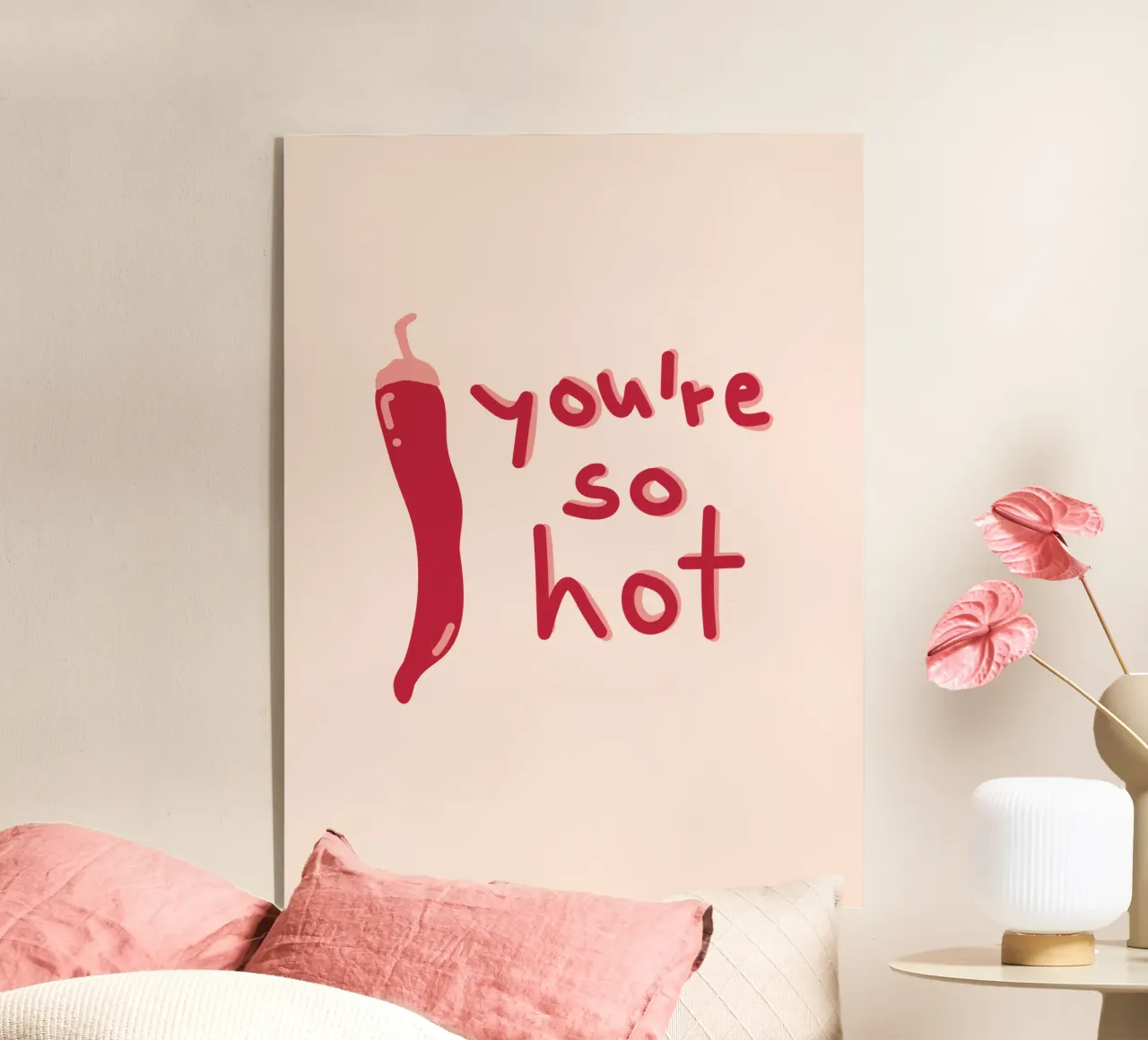hot chili plexiglass da Illustration Raissa Oltmanns
