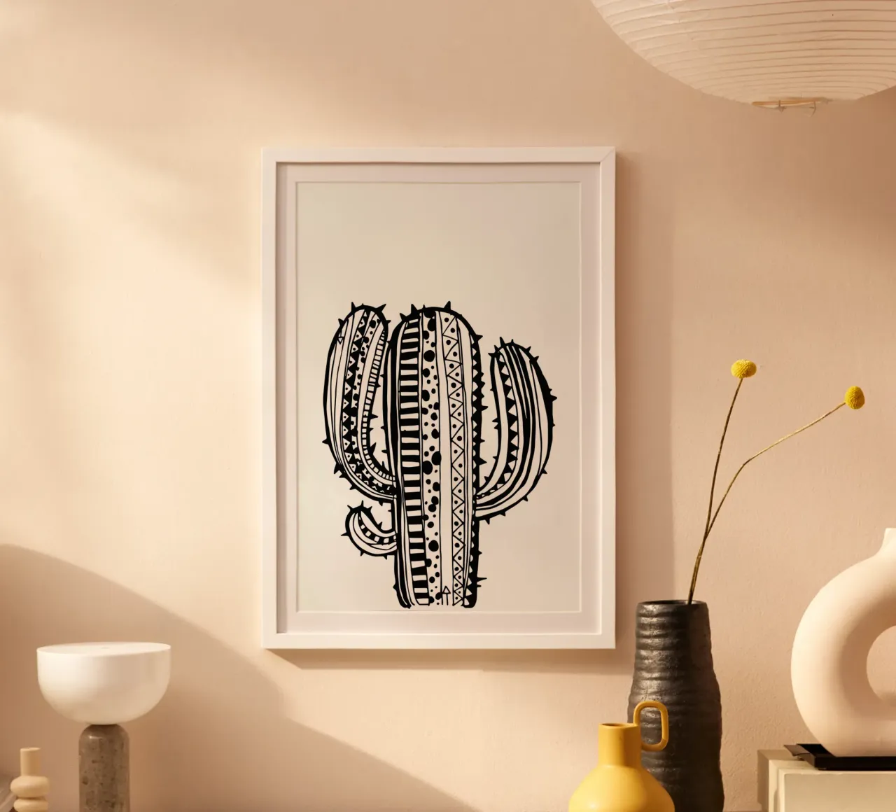 Kaktus poster da Anna-Maren Zehnter