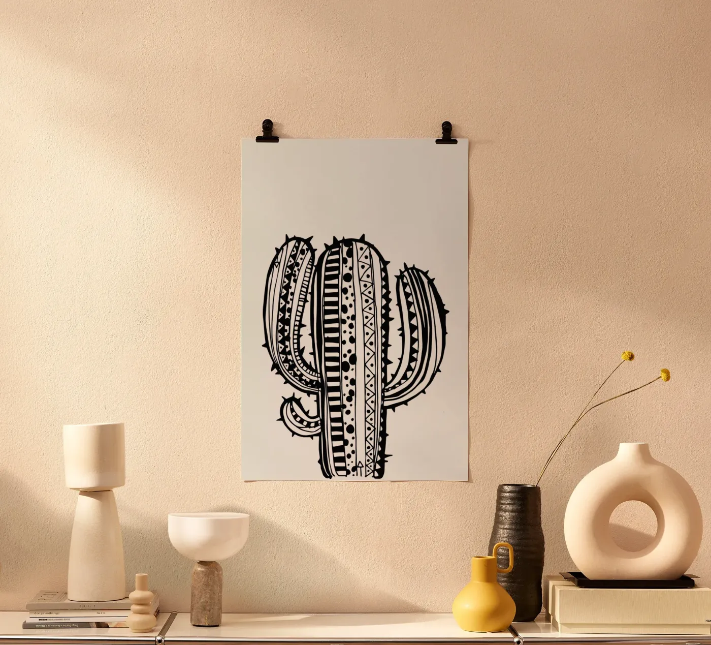 Kaktus poster da Anna-Maren Zehnter
