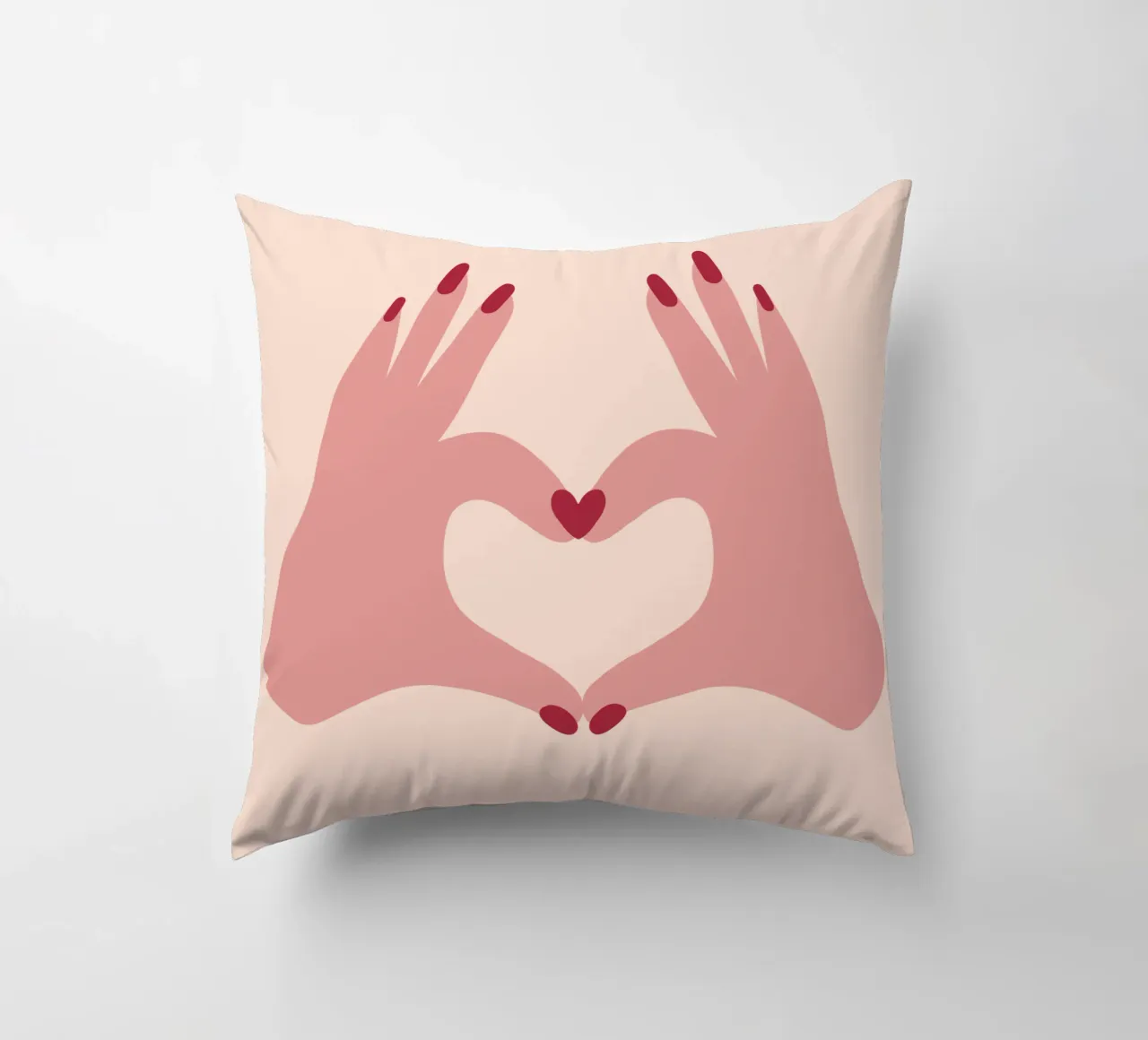Liebe geht raus cuscino da Illustration Raissa Oltmanns