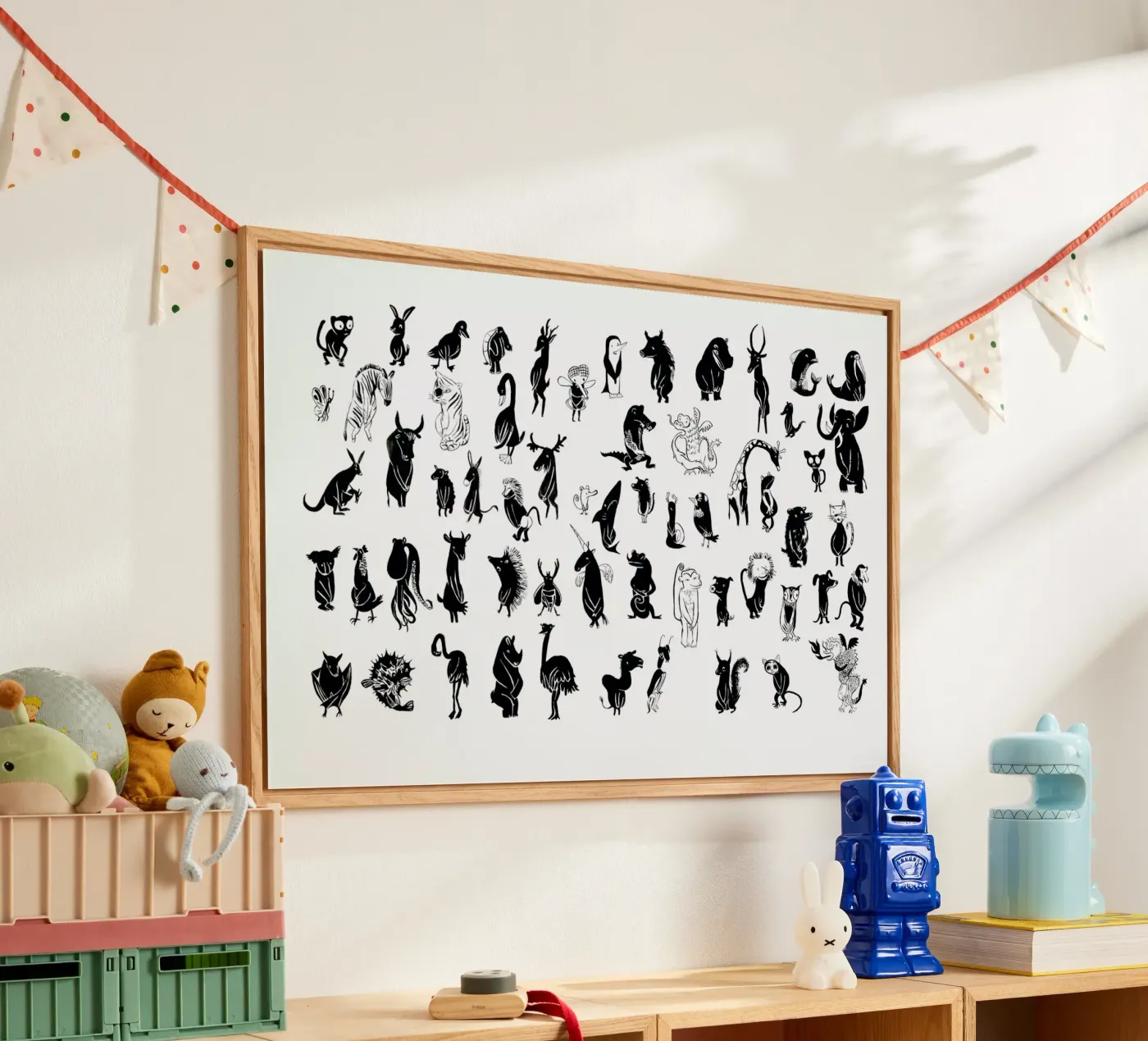 Naked Black acryl van Monika Aichele