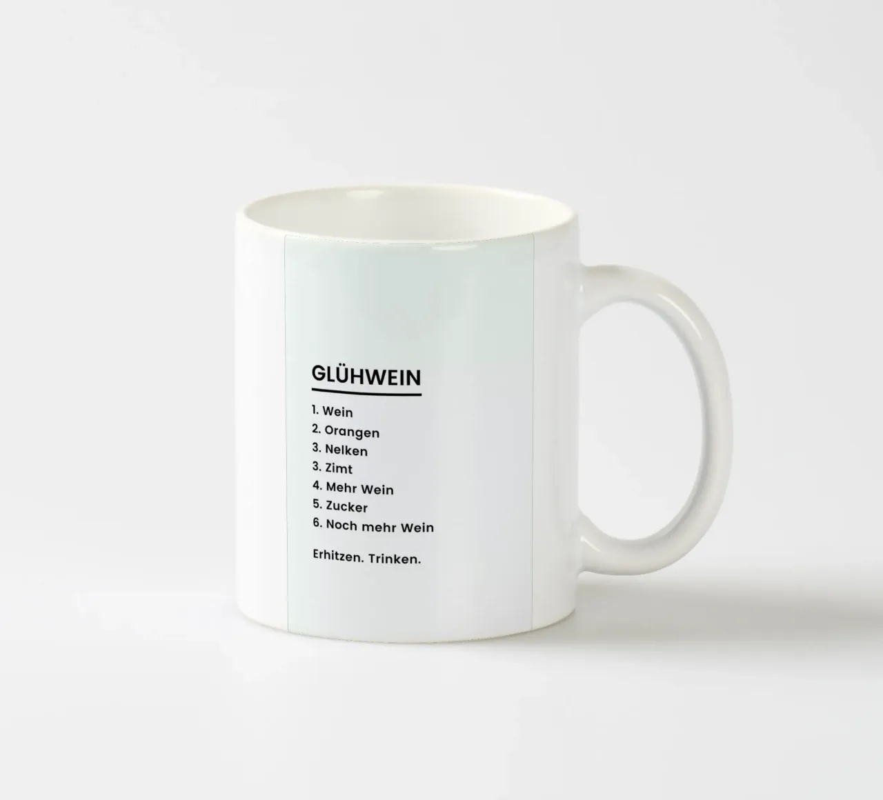 Glühwein Recipe tazza in ceramica da Studio One