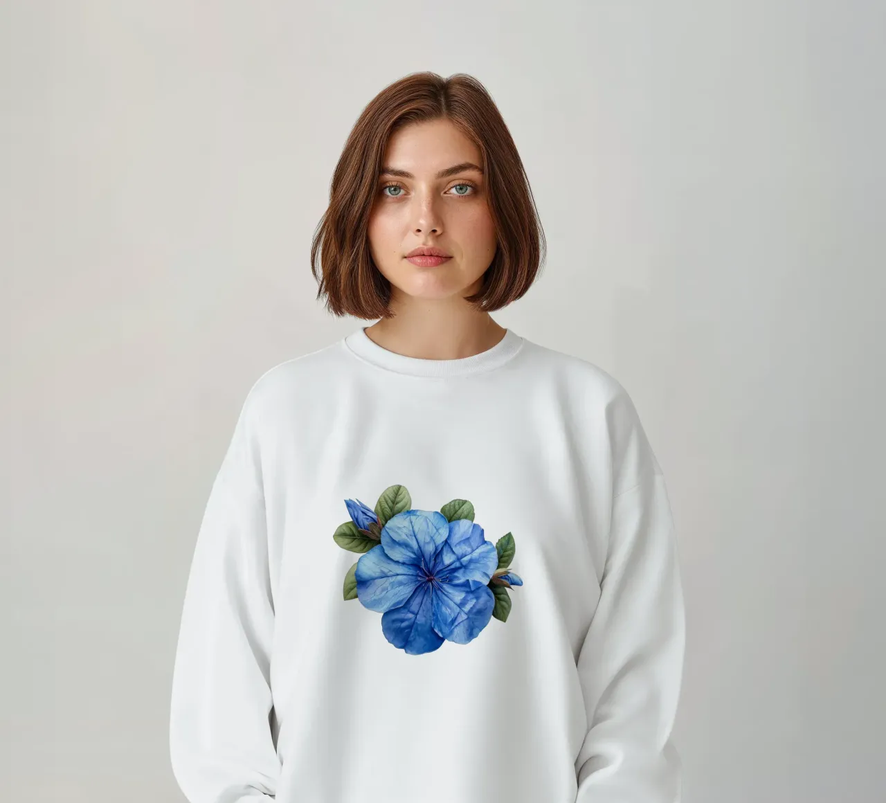 Fiore di plumbago felpa da Bold Blooms