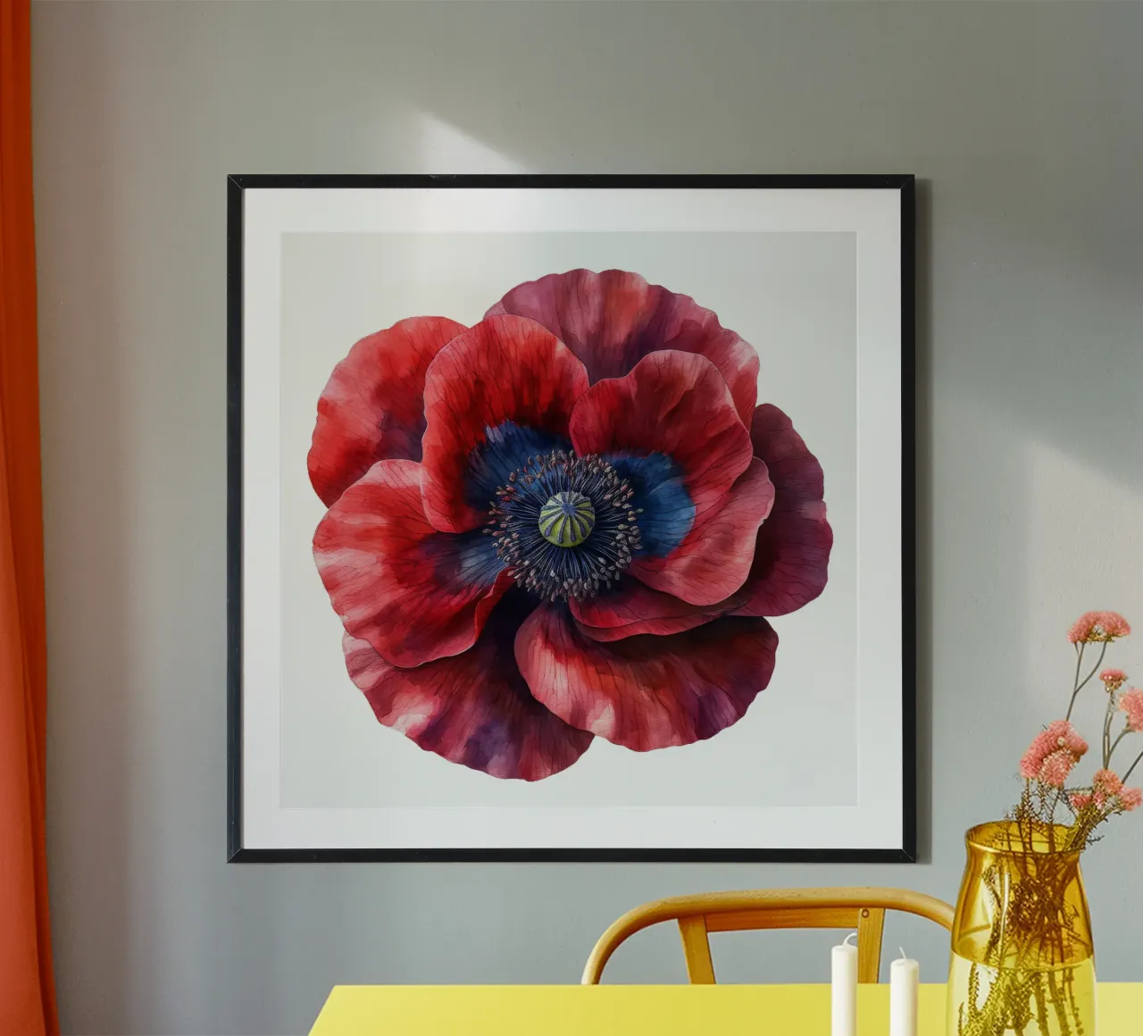 Poppy Flower hahnemühle by Bold Blooms