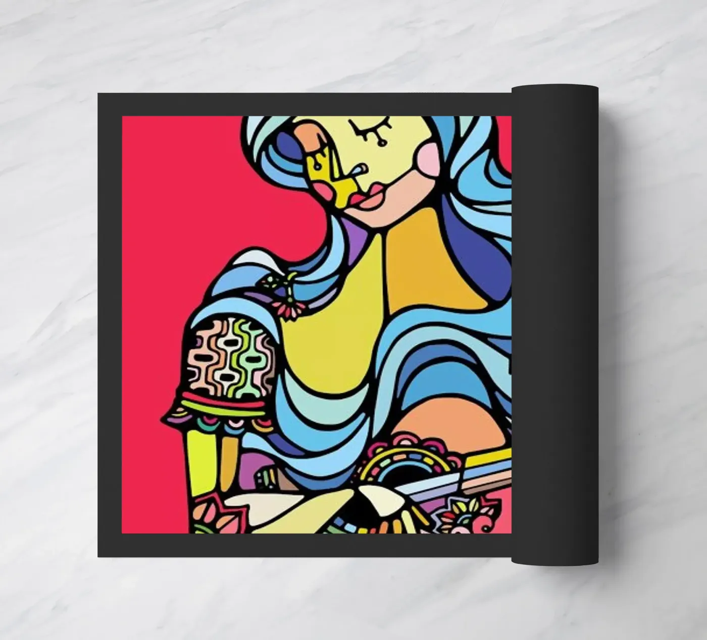 The Singer deurmat van Ninhol