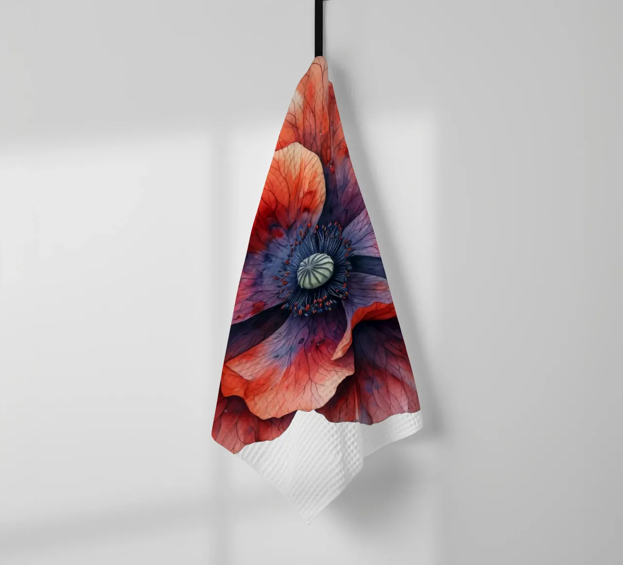 Fiore di papavero canovaccio da cucina da Bold Blooms