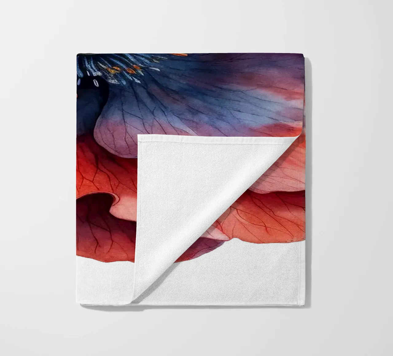 Poppy Flower beach towel by Bold Blooms