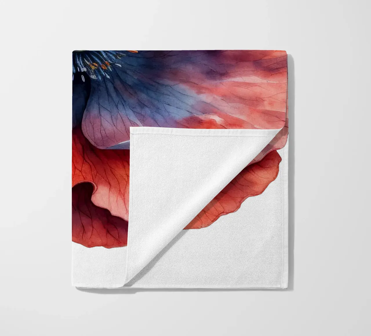 Poppy Flower beach towel by Bold Blooms