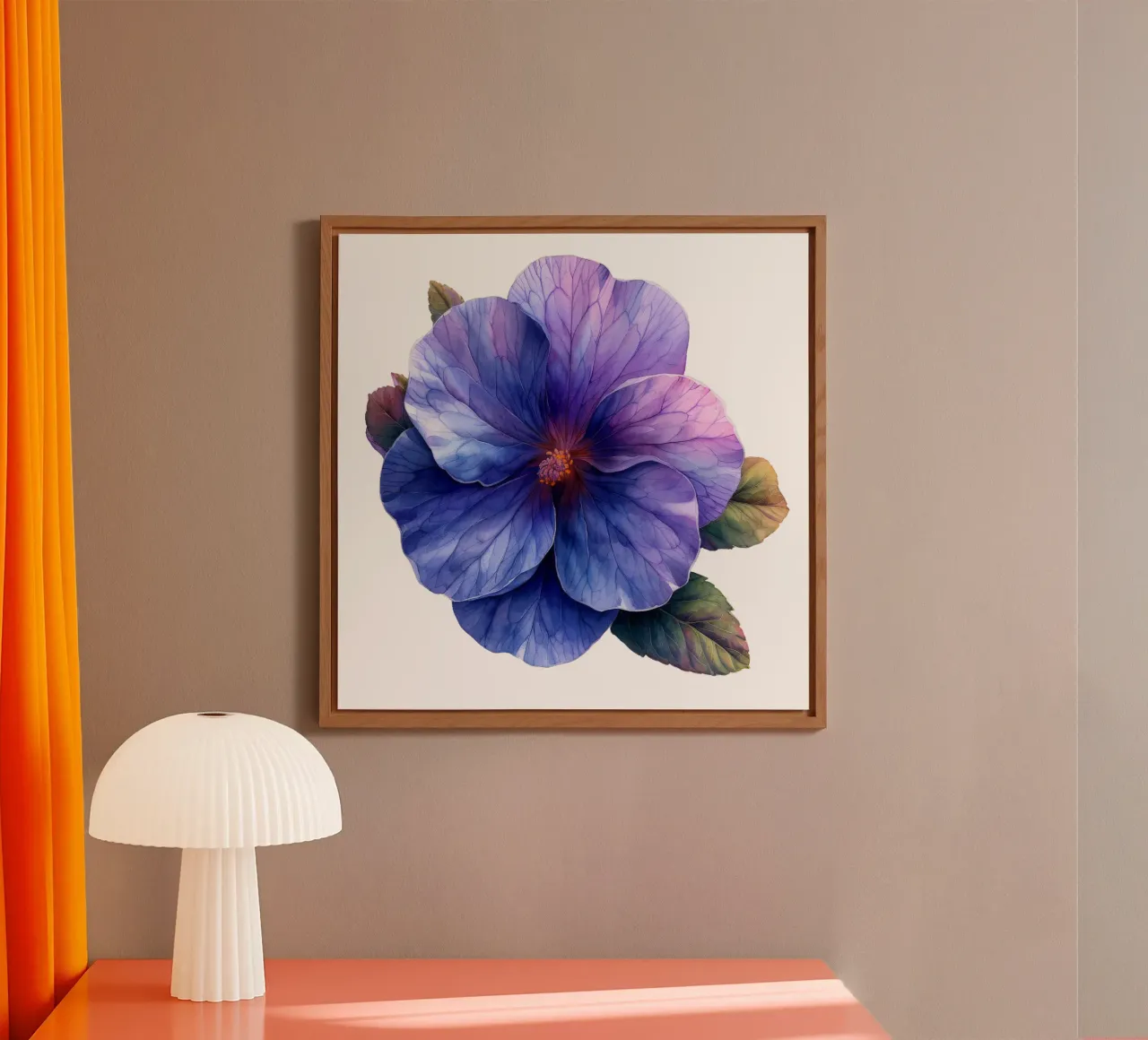 Fiore di primula alluminio dibond da Bold Blooms