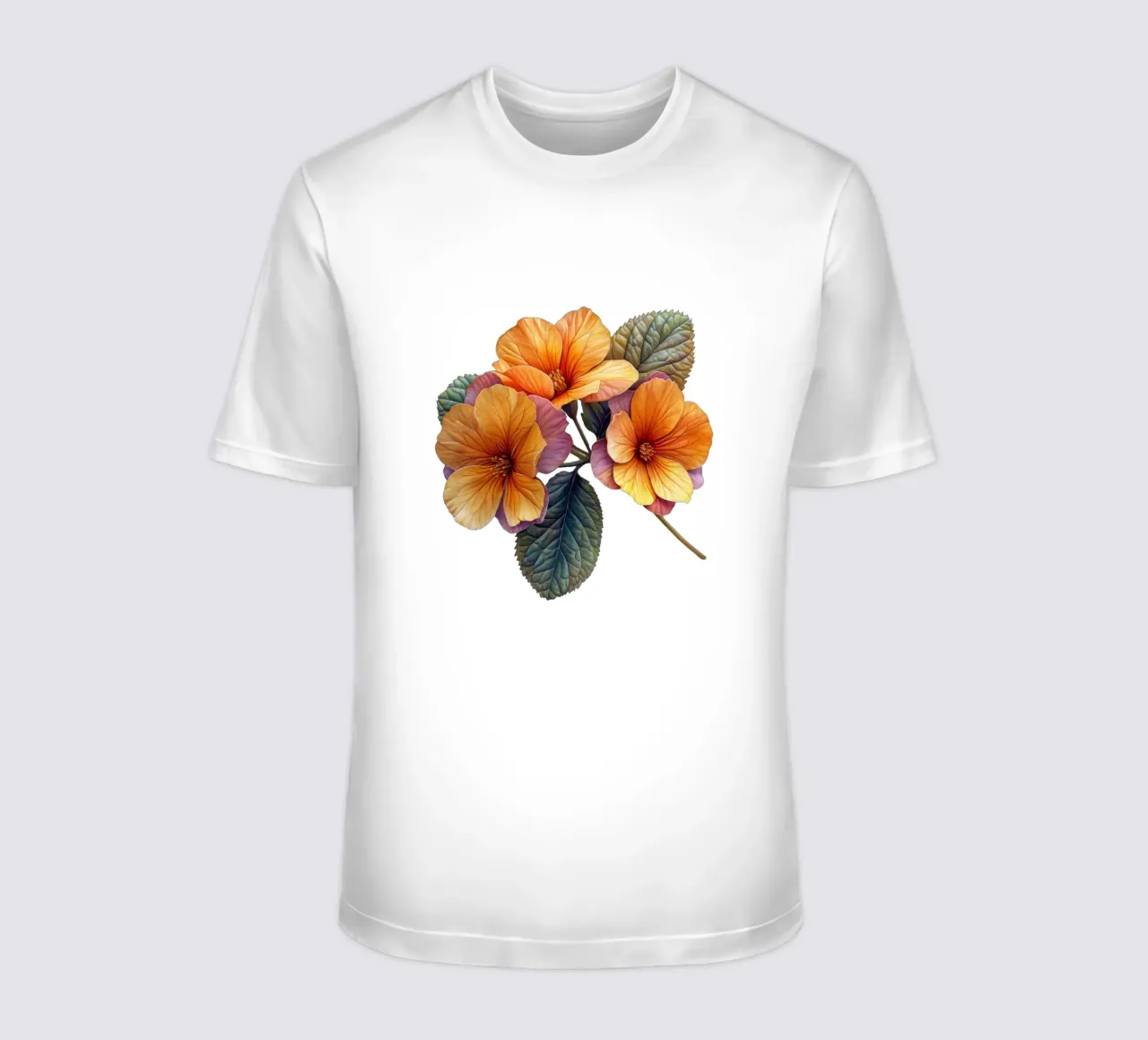 Fiore di primula t-shirt da Bold Blooms