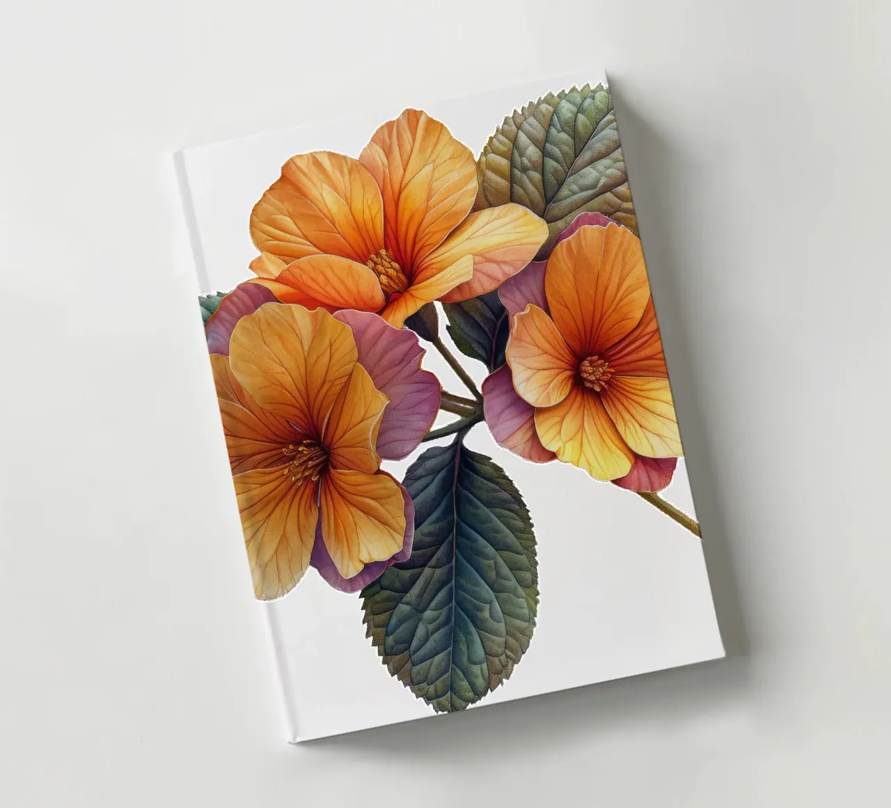 Primrose Flower notebook by Bold Blooms