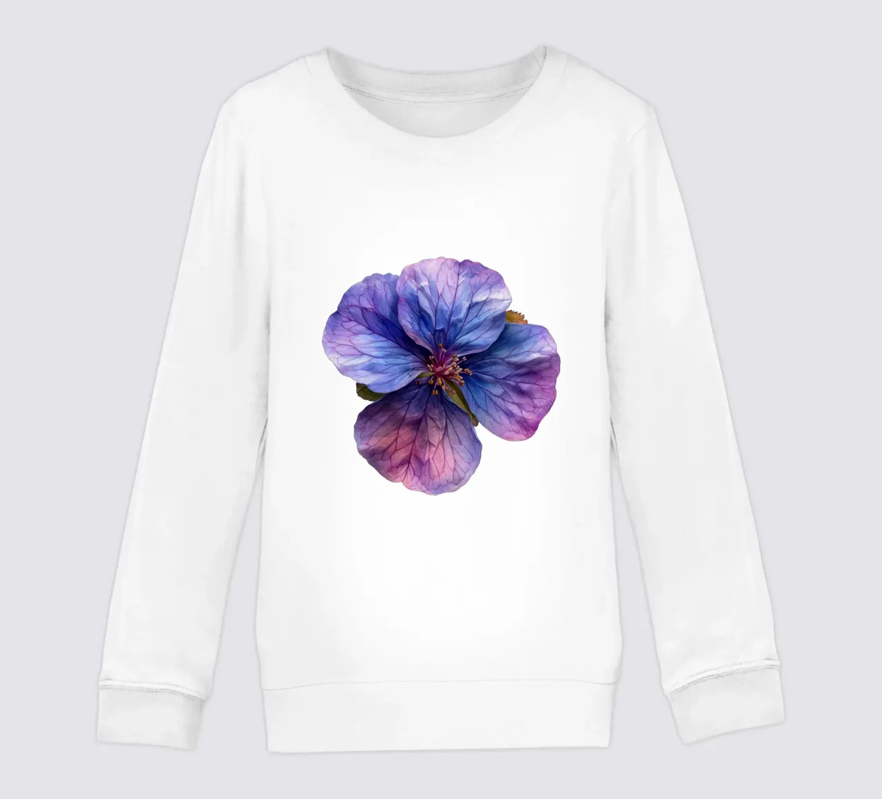 Fiore di primula felpa bambino da Bold Blooms
