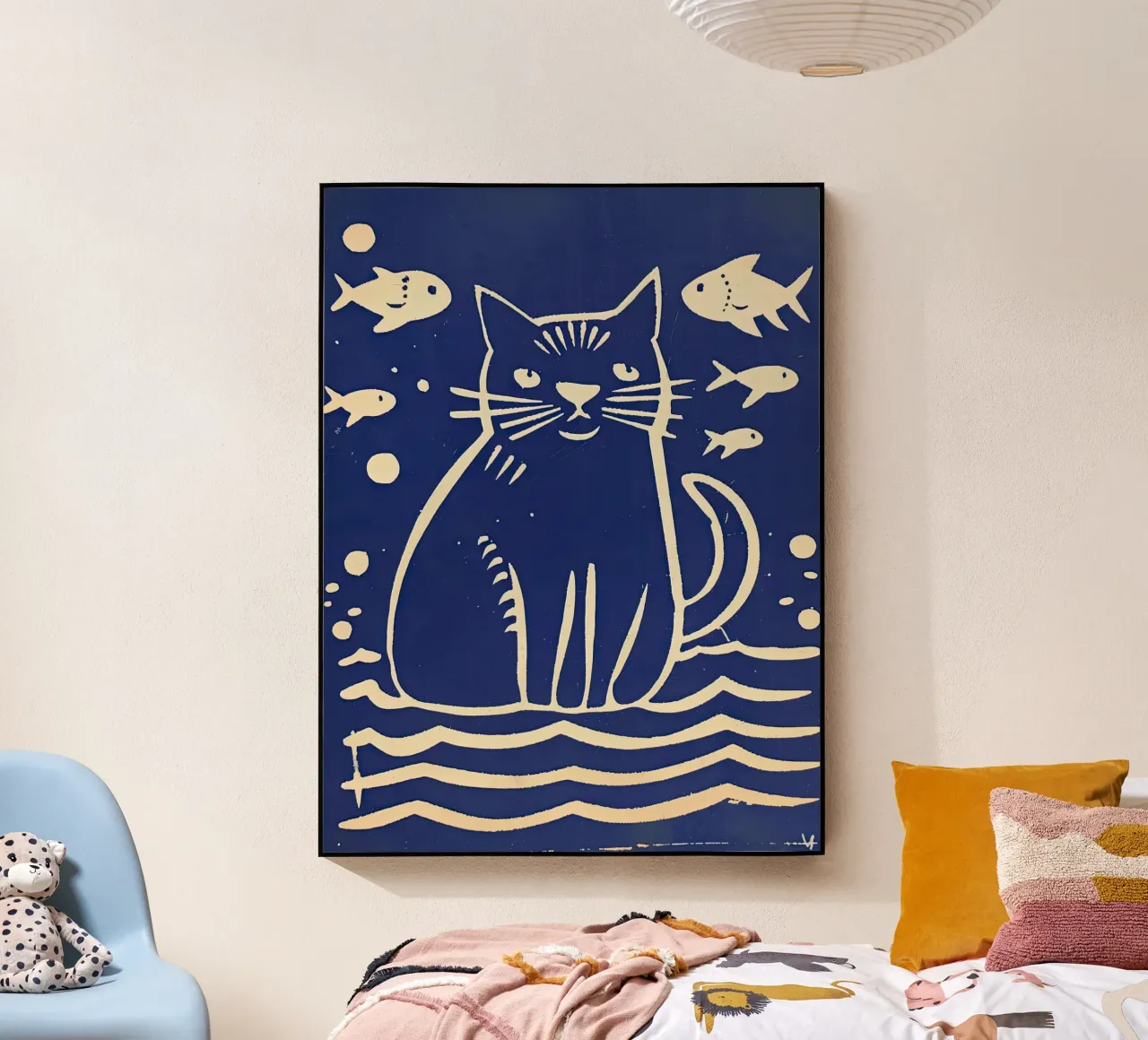 Gatto e pesce plexiglass da DaarbyN