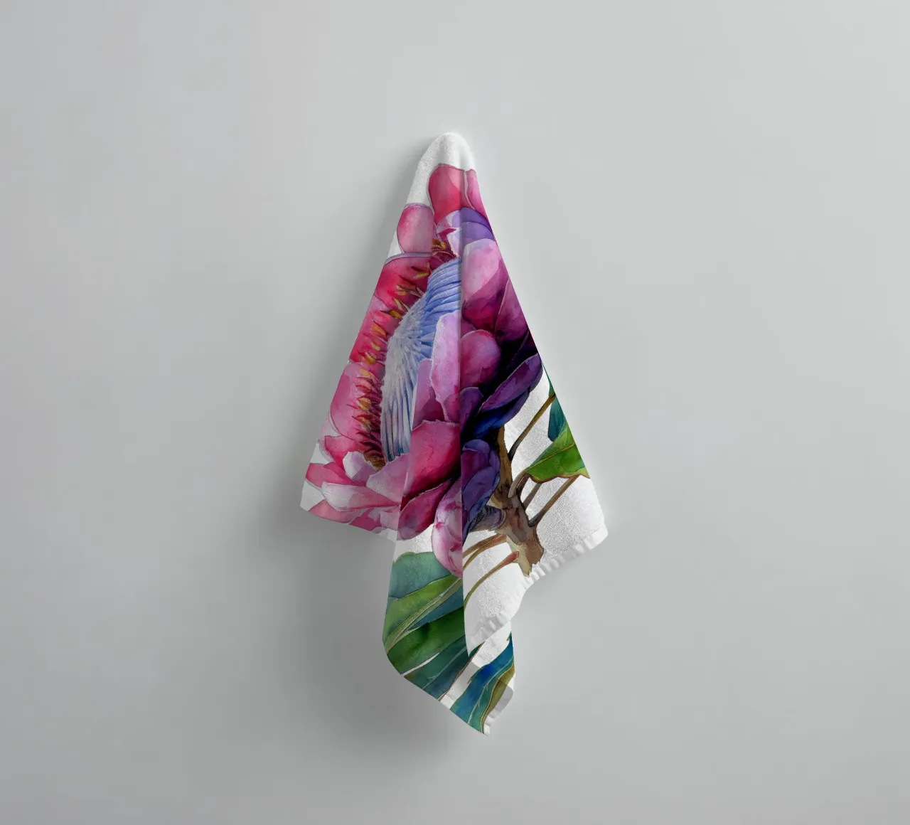 Fiore di protea asciugamano da bagno da Bold Blooms