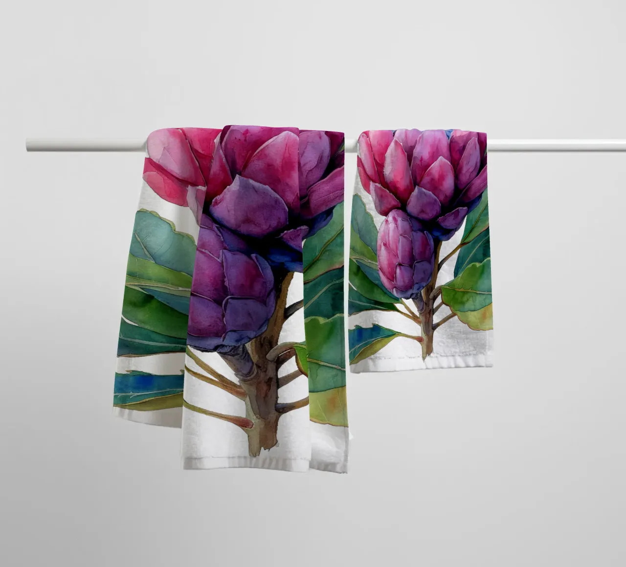 Fiore di protea asciugamano da bagno da Bold Blooms