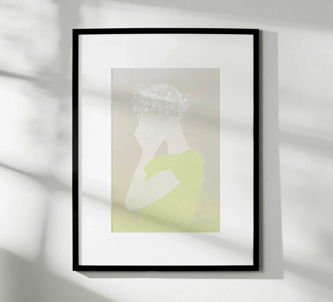 Mia poster con telaio in plastica da KRUTH DESIGN