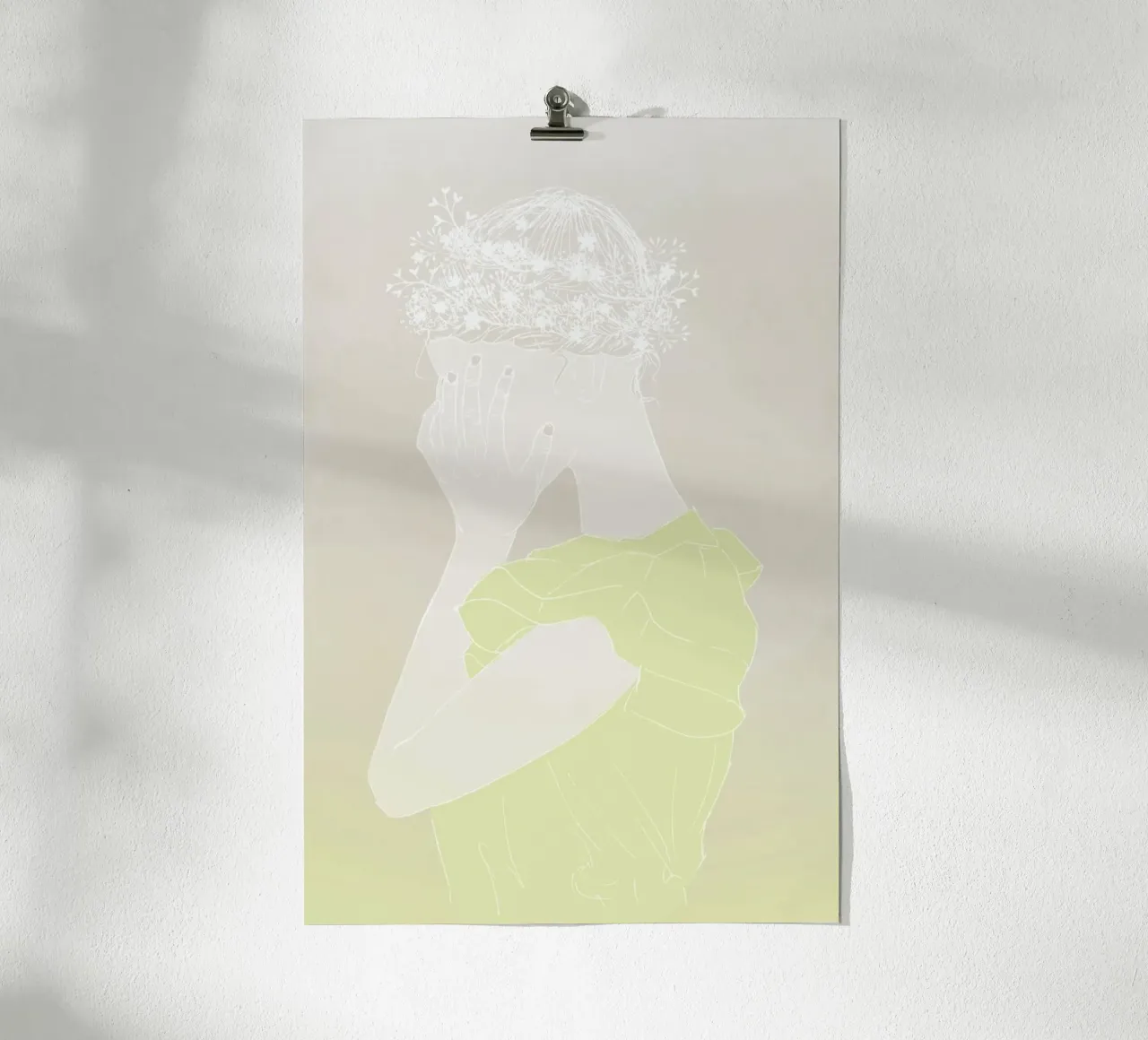 Mia poster con telaio in plastica da KRUTH DESIGN