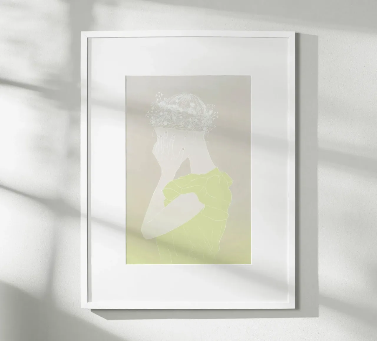 Mia poster con telaio in plastica da KRUTH DESIGN