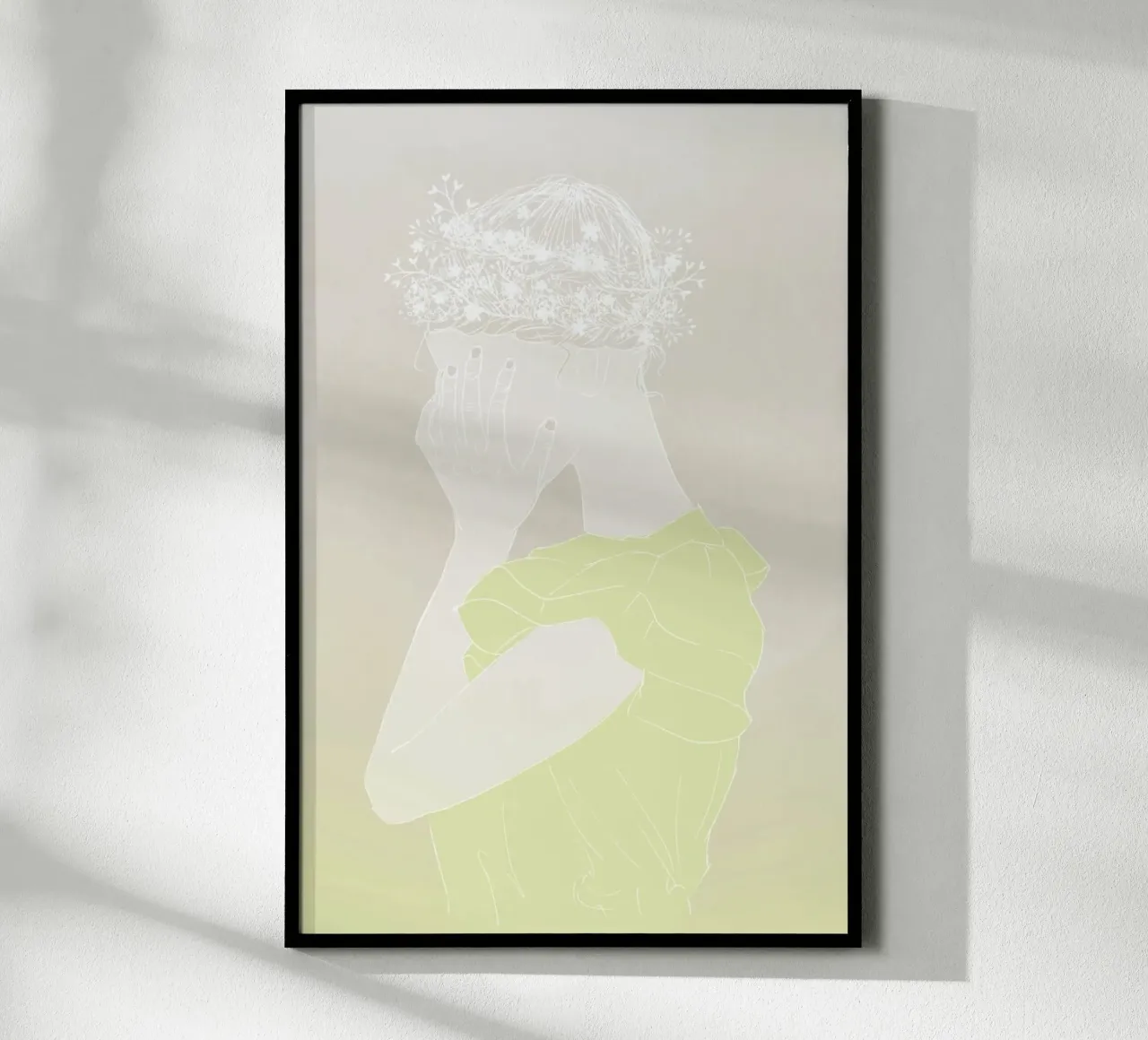 Mia poster con telaio in plastica da KRUTH DESIGN