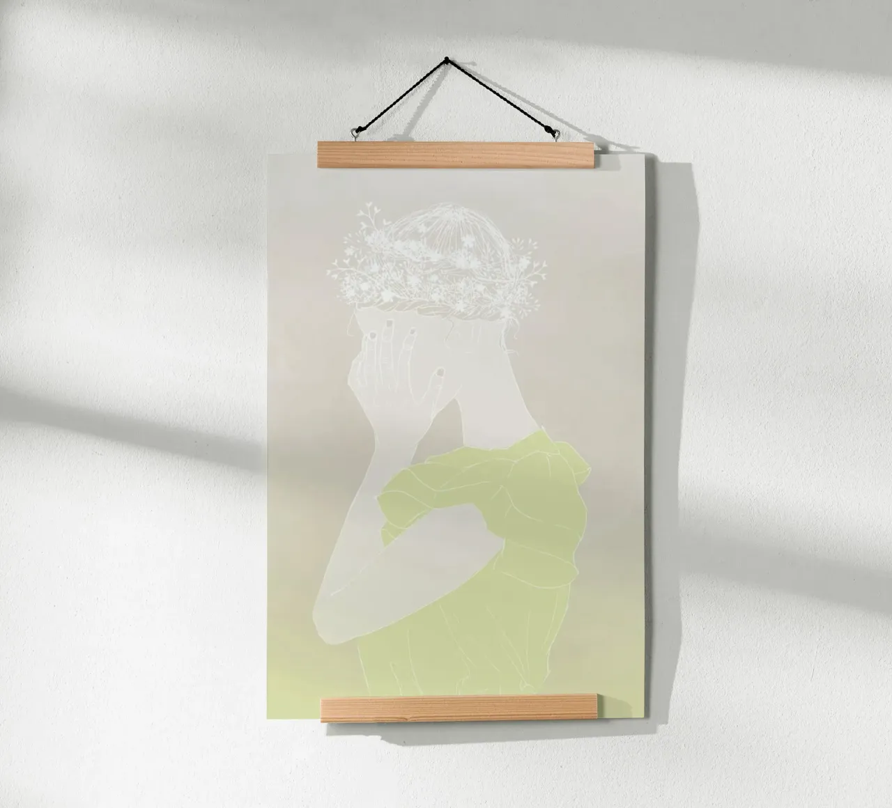 Mia poster con telaio in plastica da KRUTH DESIGN