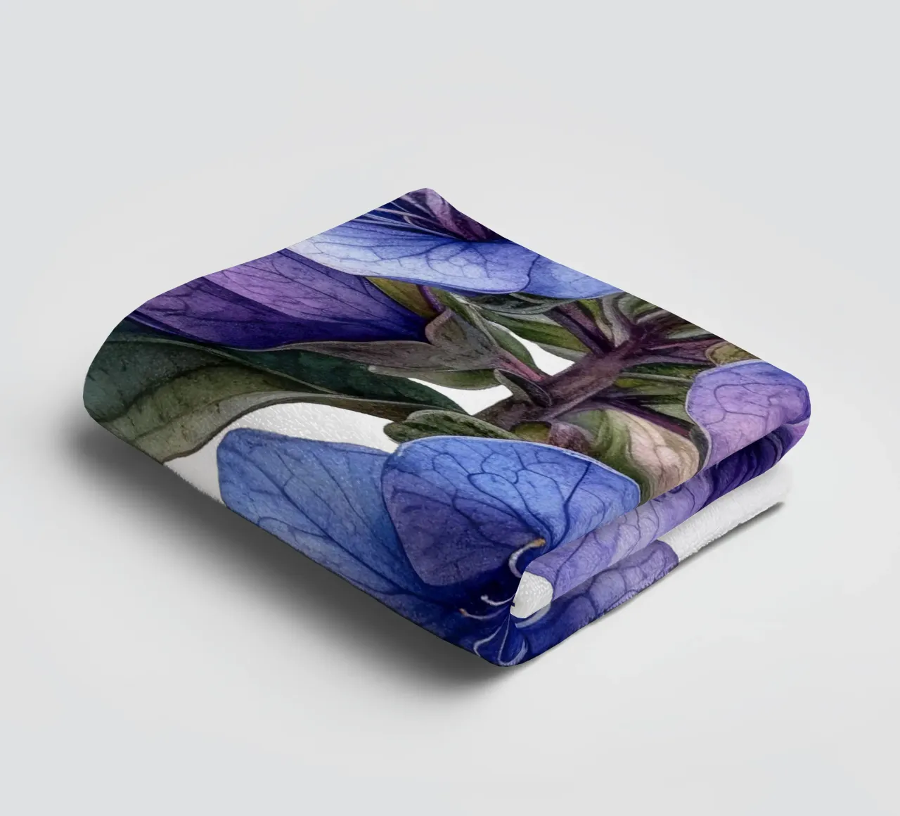 Fiore di Pulmonaria asciugamano da bagno da Bold Blooms