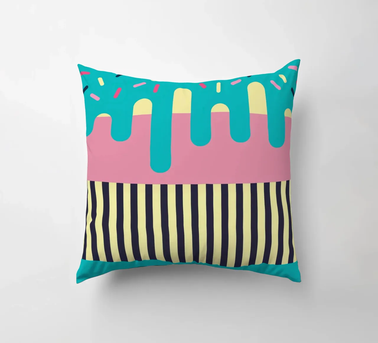 Icing on the Cake decorative cushion by Kim Hubball Studio