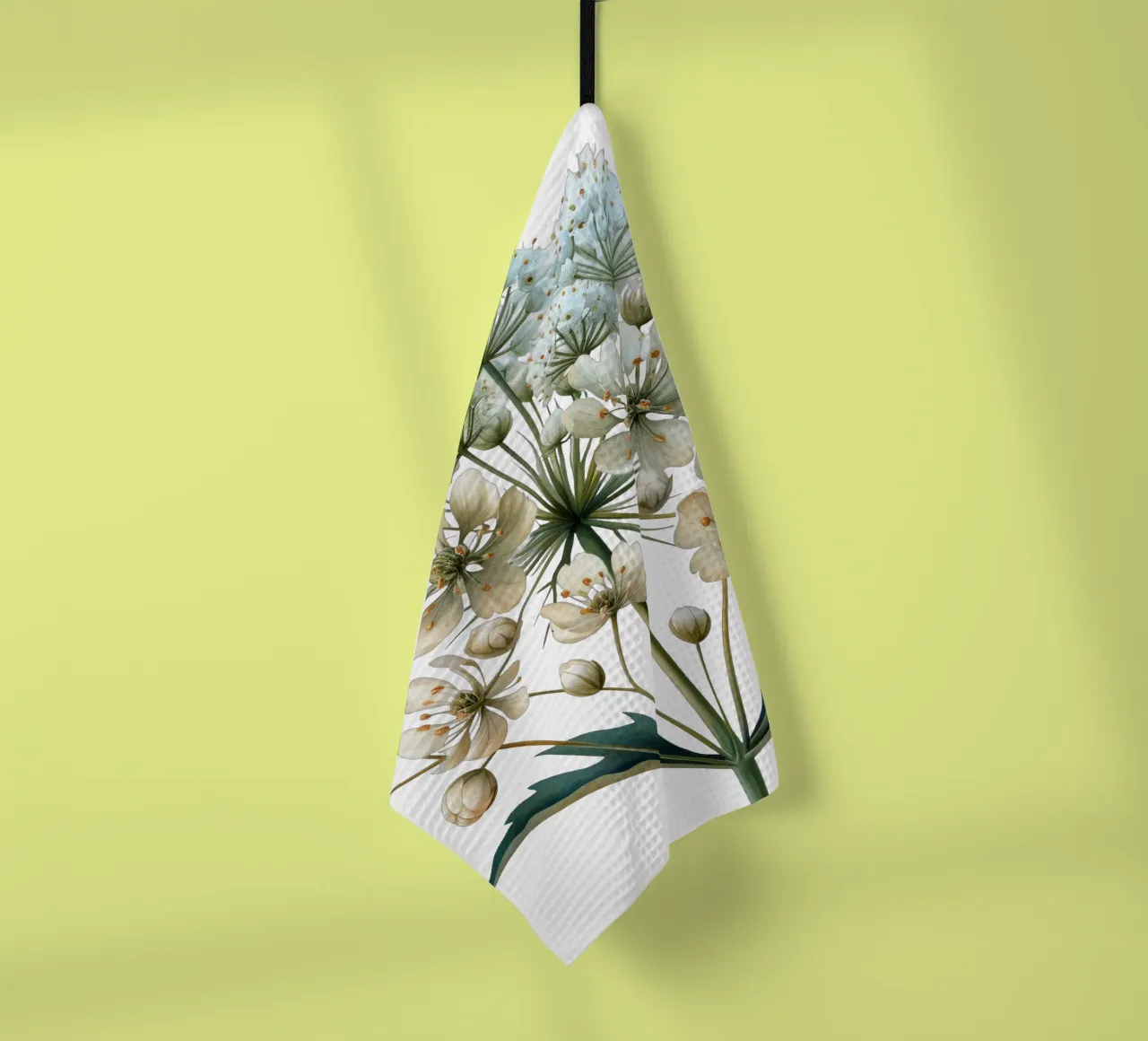 Fiore in pizzo Queen Annes canovaccio da cucina da Bold Blooms