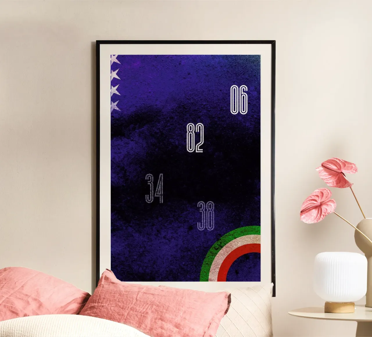 Italy poster da David Curry