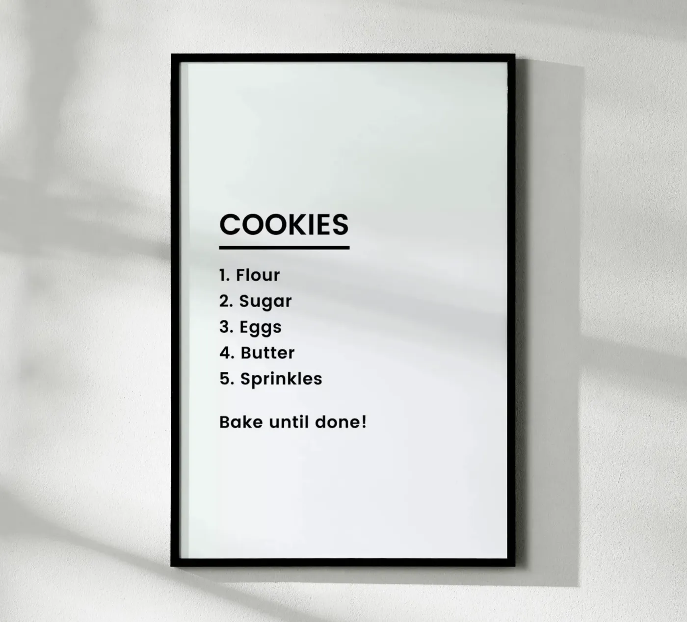 Cookie Recipe poster da Studio One
