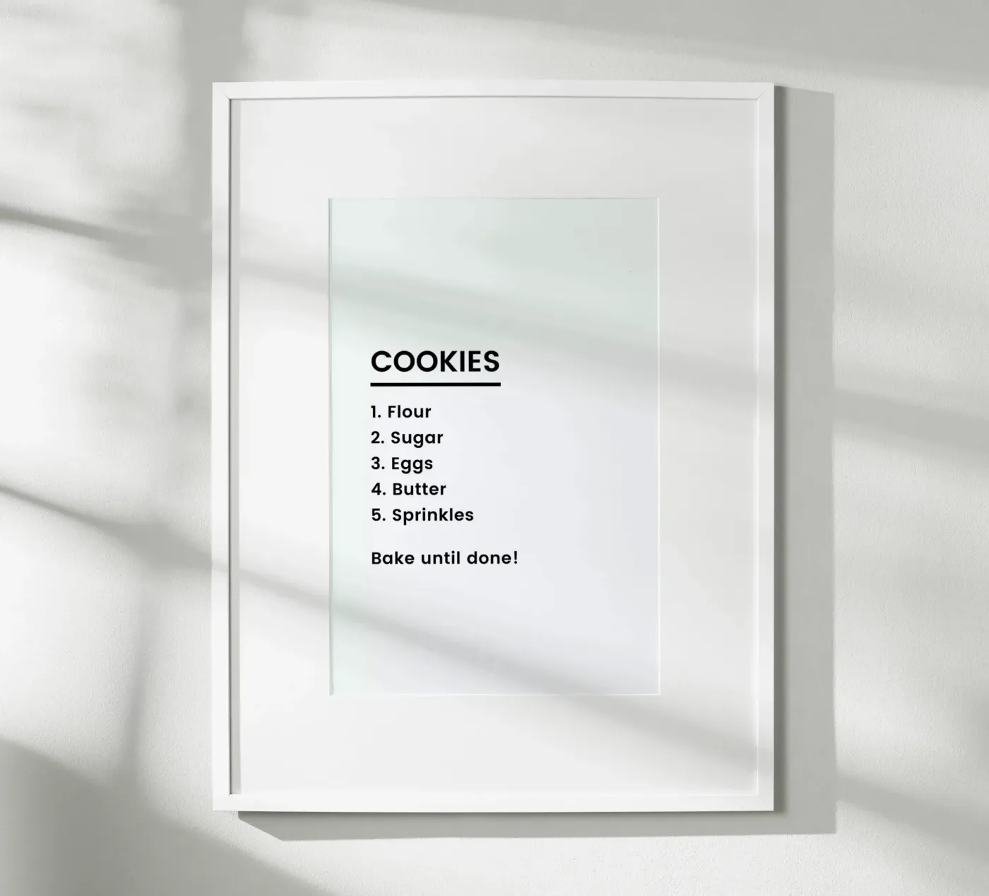Cookie Recipe poster da Studio One