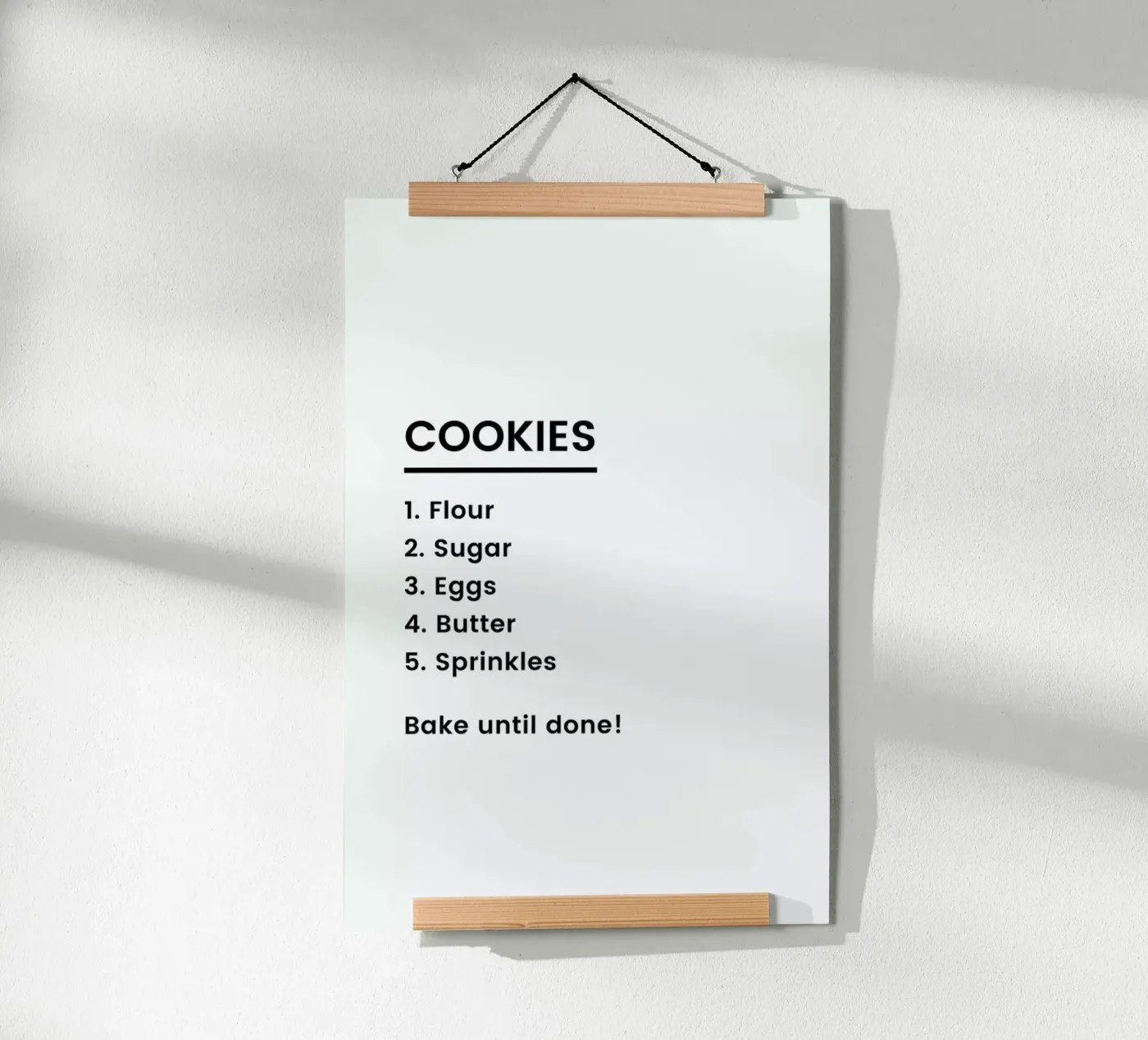Cookie Recipe poster da Studio One