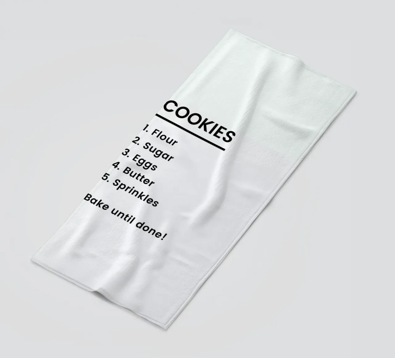 Cookie Recipe telo mare da Studio One