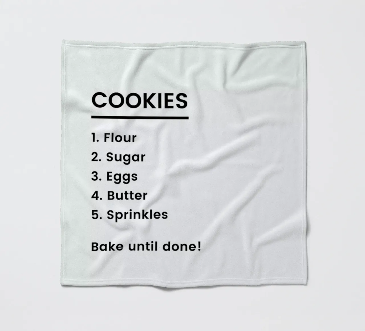 Cookie Recipe coperta in pile da Studio One
