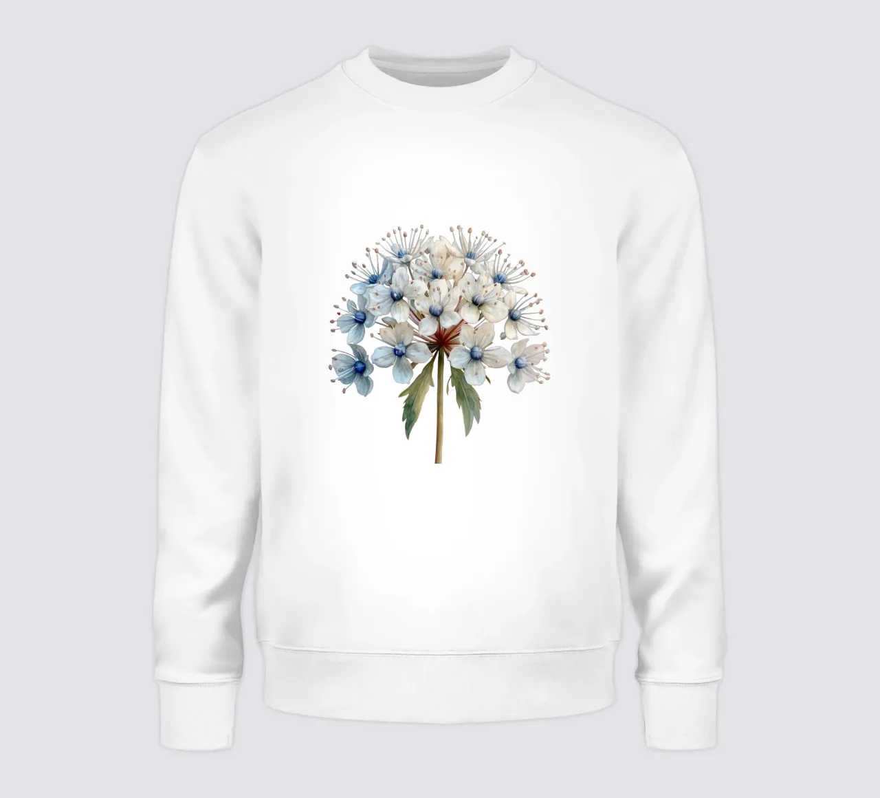 Fiore in pizzo Queen Annes felpa da Bold Blooms