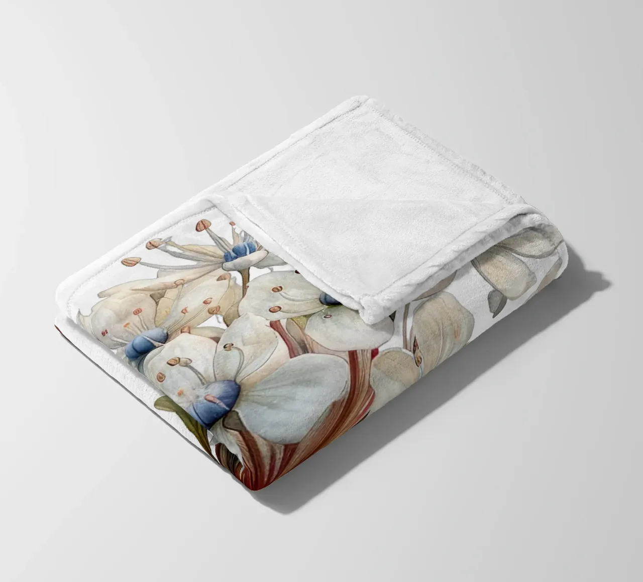 Fiore in pizzo Queen Annes coperta in pile da Bold Blooms