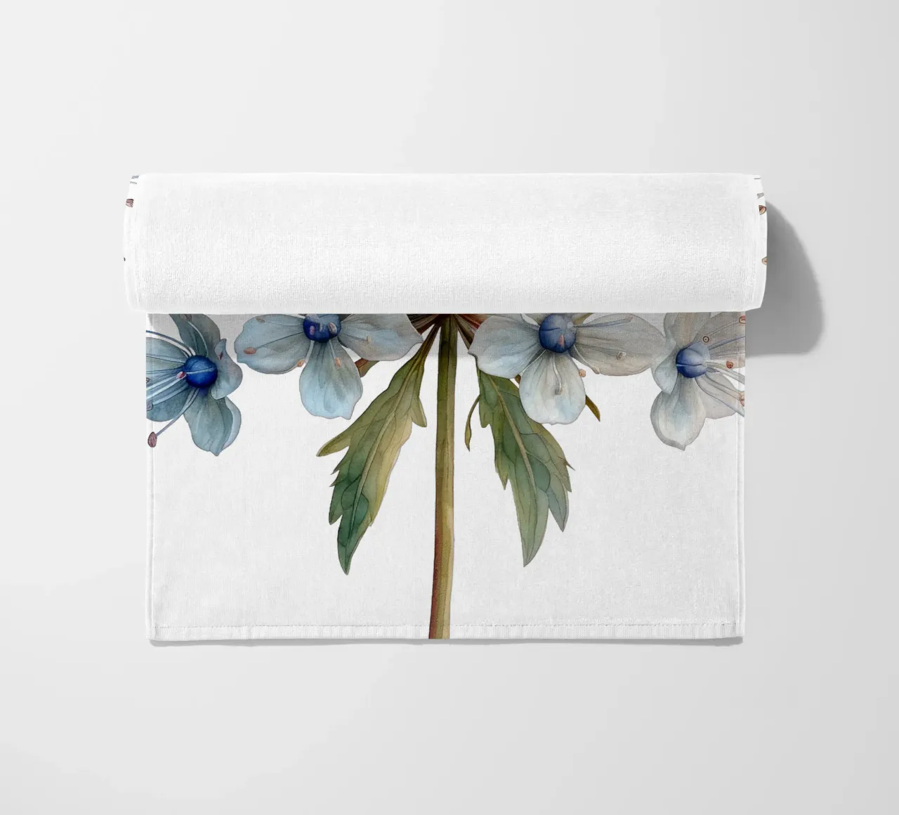 Fiore in pizzo Queen Annes telo mare da Bold Blooms
