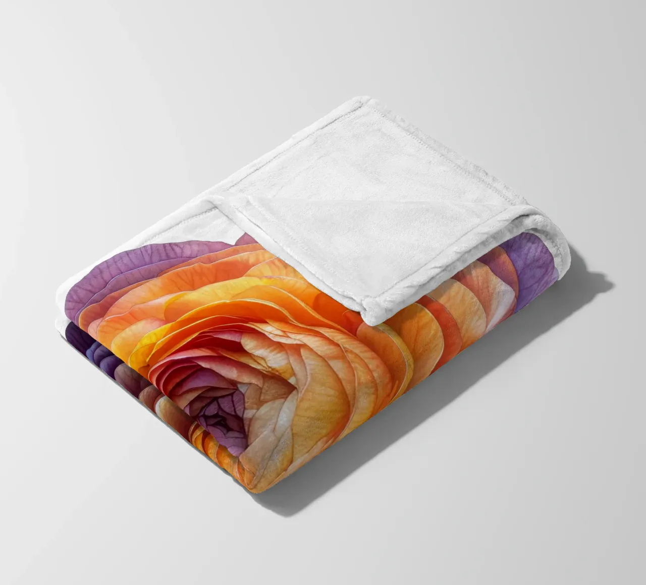 Fiore di ranuncolo coperta in pile da Bold Blooms