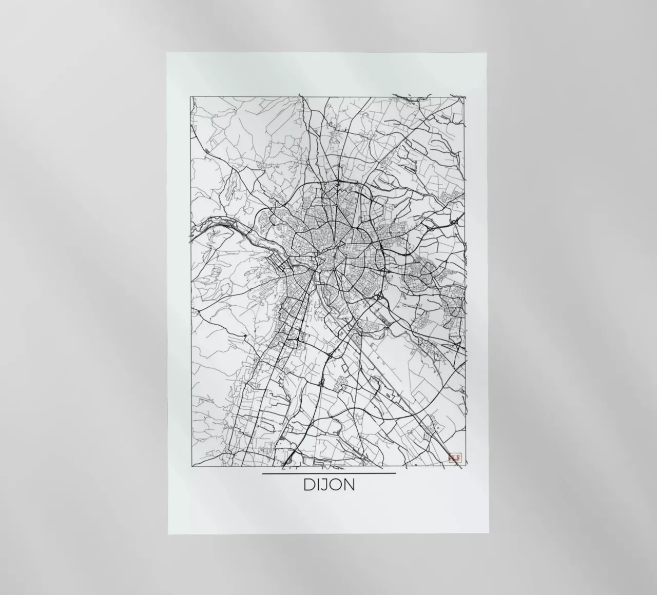 Dijon Minimal pellicola backlit da Hubert Roguski