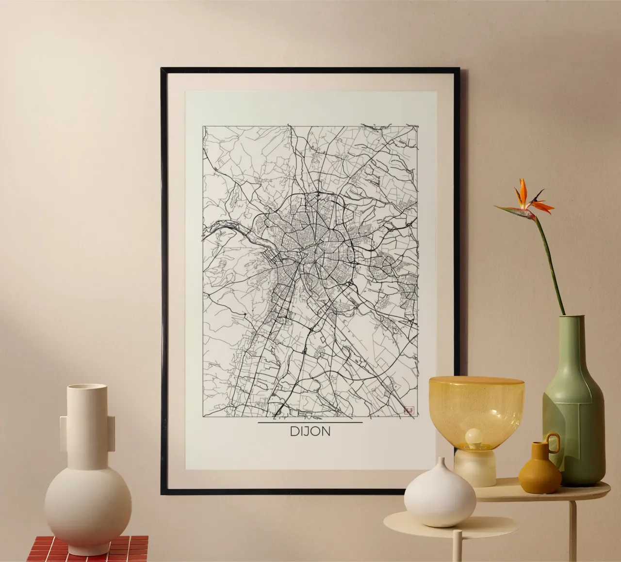 Dijon Minimal poster da Hubert Roguski