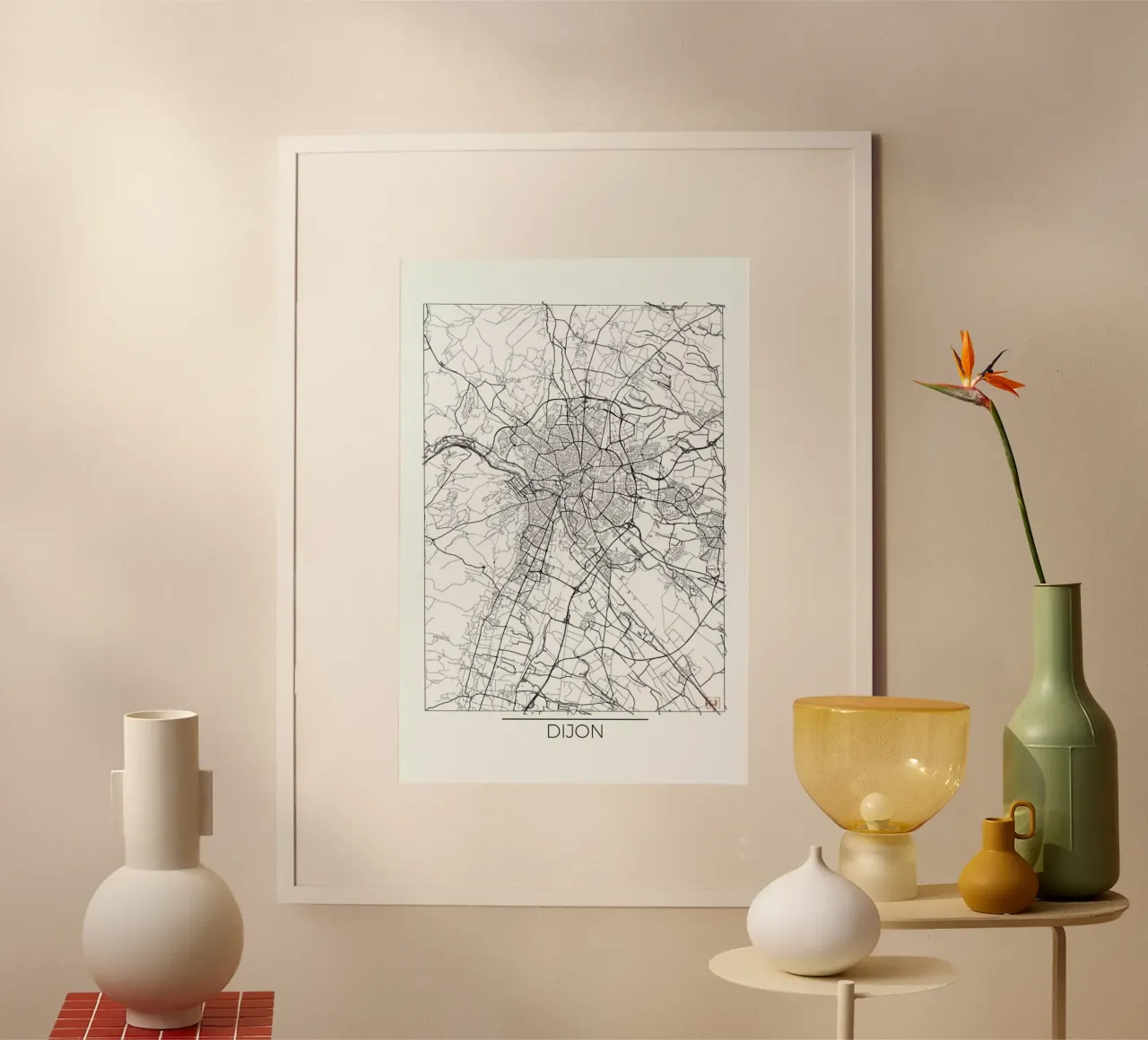 Dijon Minimal poster da Hubert Roguski
