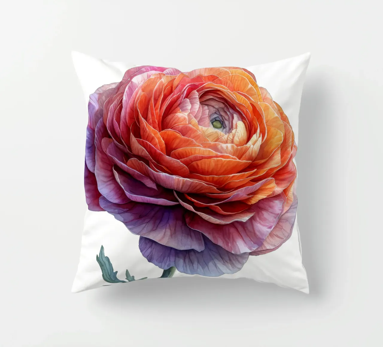 Fiore di ranuncolo cuscino da Bold Blooms