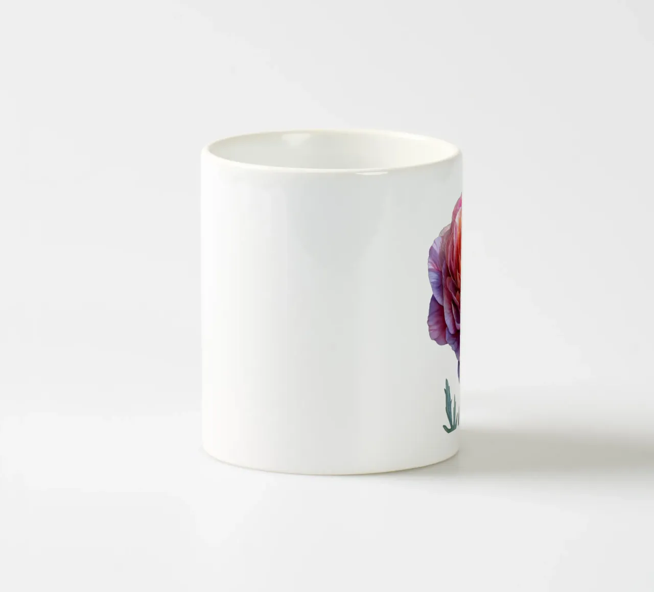 Fiore di ranuncolo tazza in ceramica da Bold Blooms